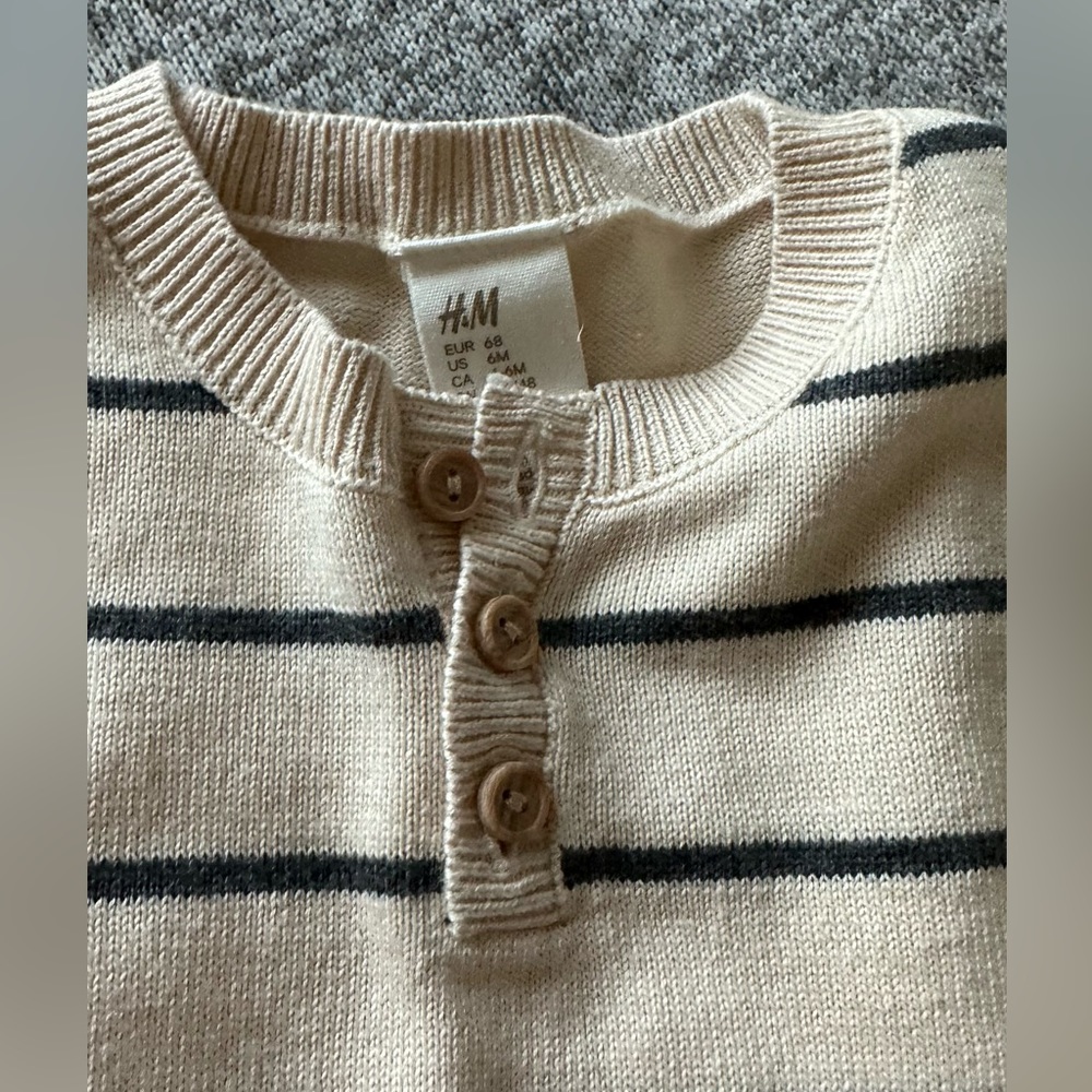 H&M 2 piece cotton Set Size 6 months - Picture 4 of 4